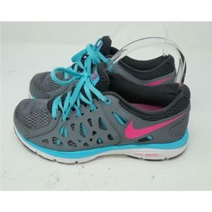 Nike Dual Fusion Running Sneaker Gray/Blue/Pink